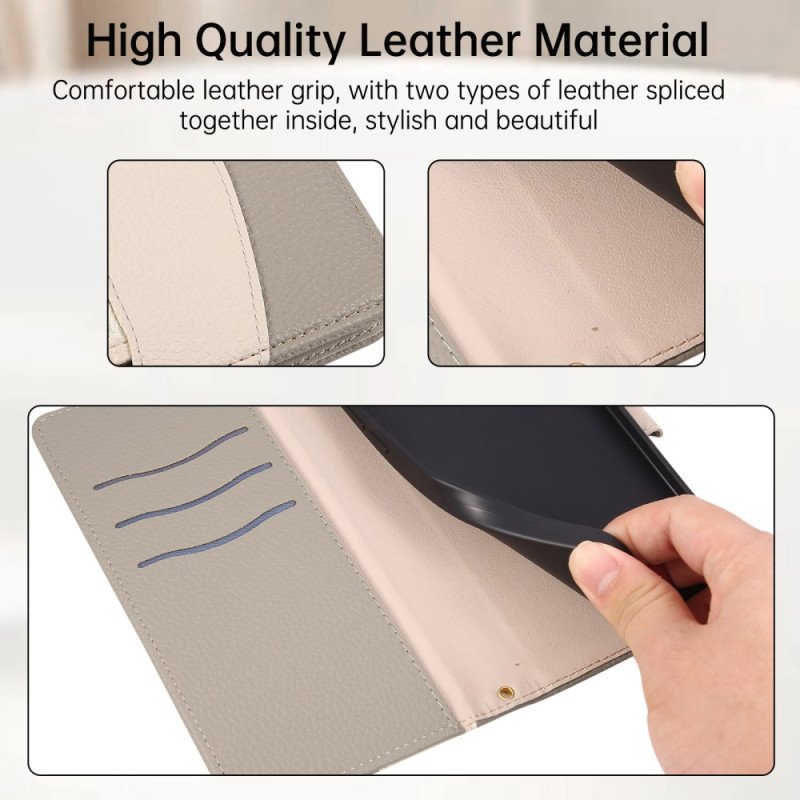 Läderfodral Xiaomi 17 Pro Telefonfodral Plånbok Med Dragkedja