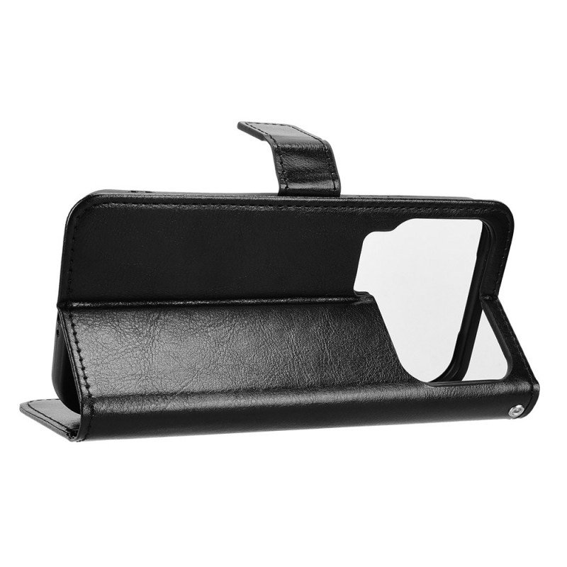 Läderfodral Xiaomi 17 Pro Telefonfodral Prickigt Läder