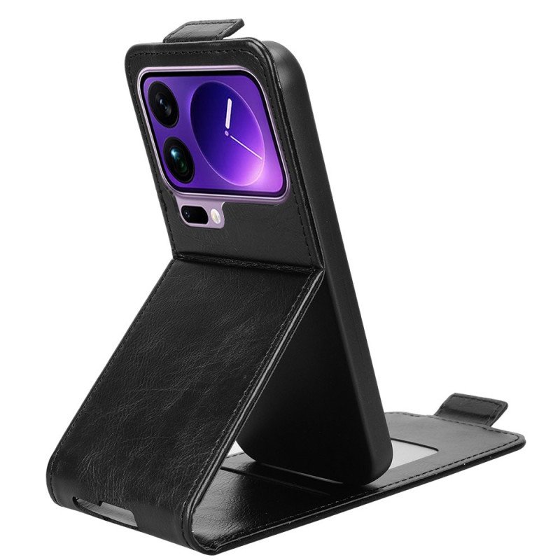 Läderfodral Xiaomi 17 Pro Telefonfodral Vertikal Flik