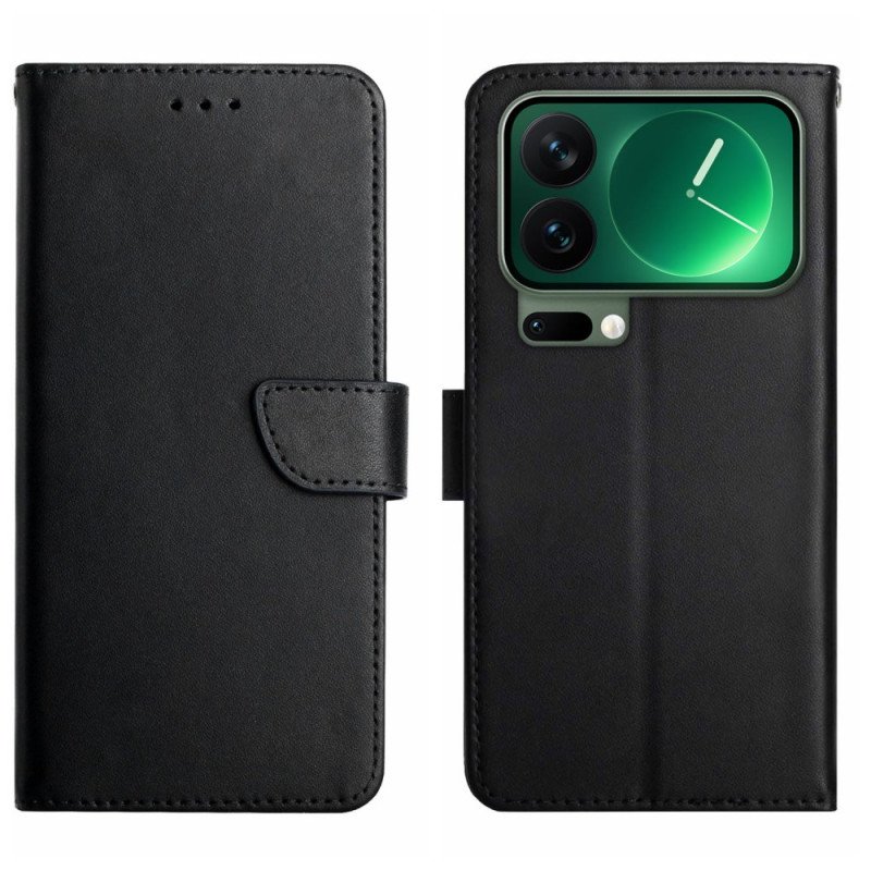 Läderskal Fodral Xiaomi 17 Pro Nappaläder