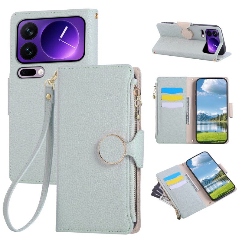 Läderskal Fodral Xiaomi 17 Pro Vintage Design