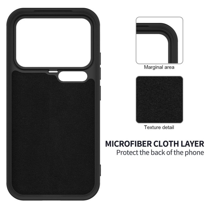 Skal För Xiaomi 17 Pro Flytande Silikon Med Snodd