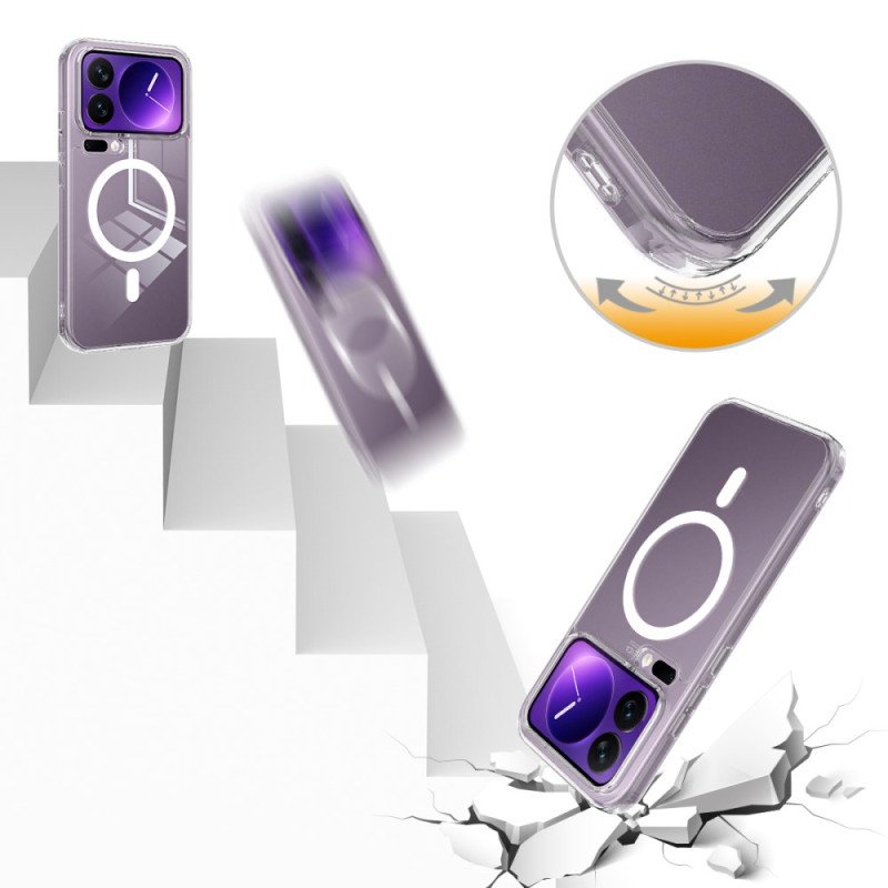 Skal För Xiaomi 17 Pro Transparent Magnetisk