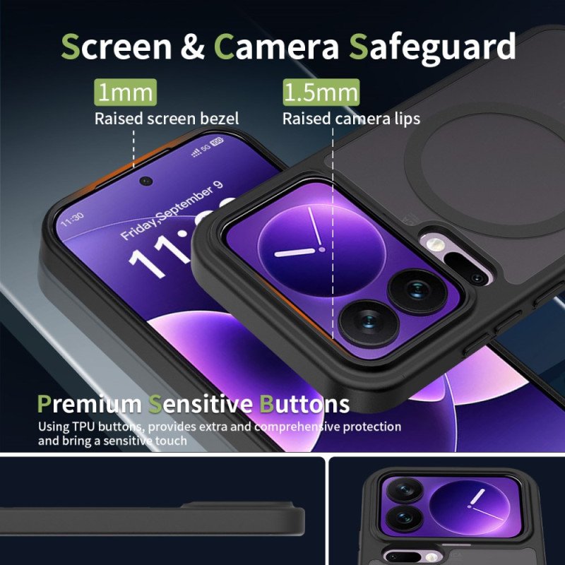 Skal Xiaomi 17 Pro Frostad Magnetisk