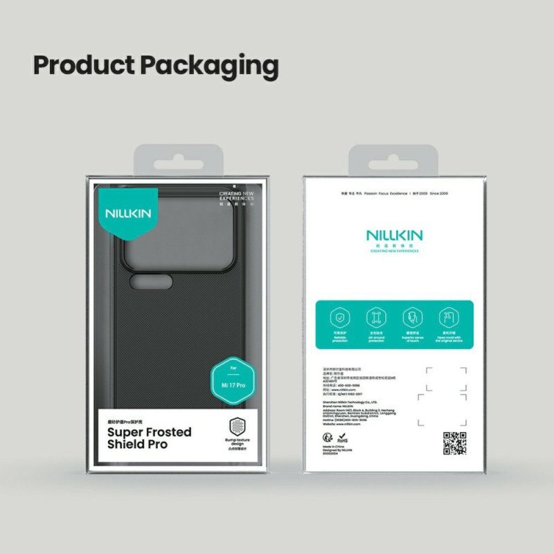Skal Xiaomi 17 Pro Frosted Shield Pro Nillkin