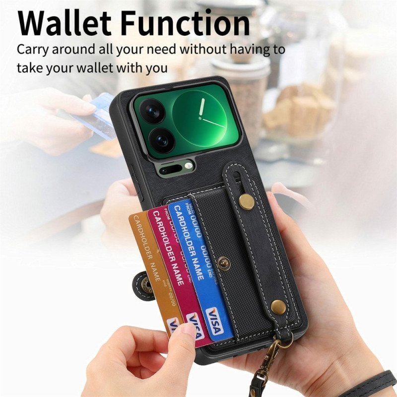 Skal Xiaomi 17 Pro Korthållare Och Stativ Med Stöd