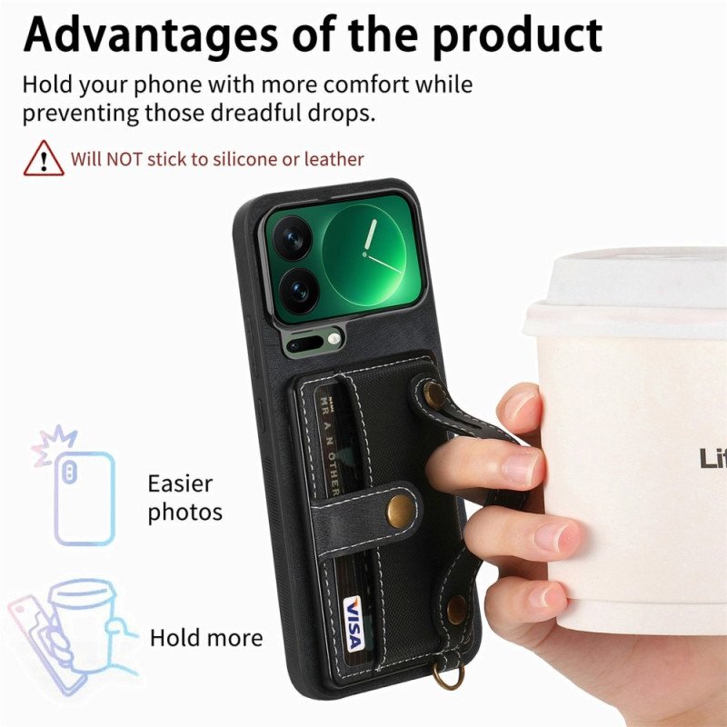 Skal Xiaomi 17 Pro Korthållare Och Stativ Med Stöd