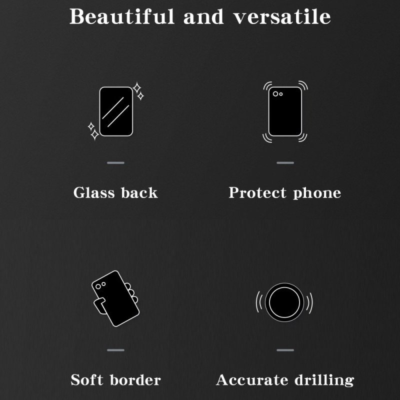 Skal Xiaomi 17 Pro Marmormönster I Härdat Glas