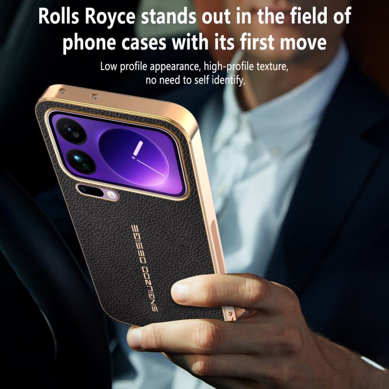 Skal Xiaomi 17 Pro Reptålig Litchistruktur