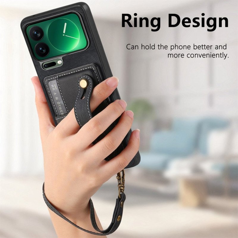 Skal Xiaomi 17 Pro Telefonfodral Kortfack Och Rem