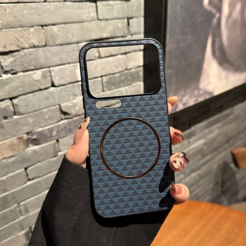 Skal Xiaomi 17 Pro Telefonfodral Magnetisk Triangulär Bergstruktur