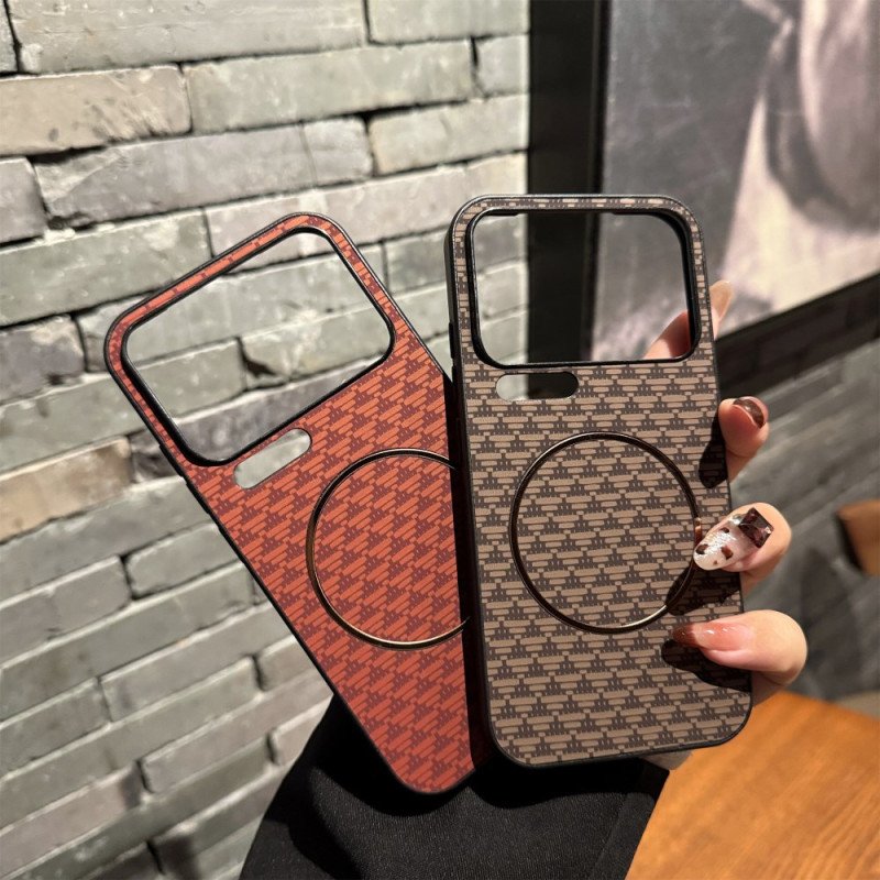 Skal Xiaomi 17 Pro Telefonfodral Magnetisk Triangulär Bergstruktur