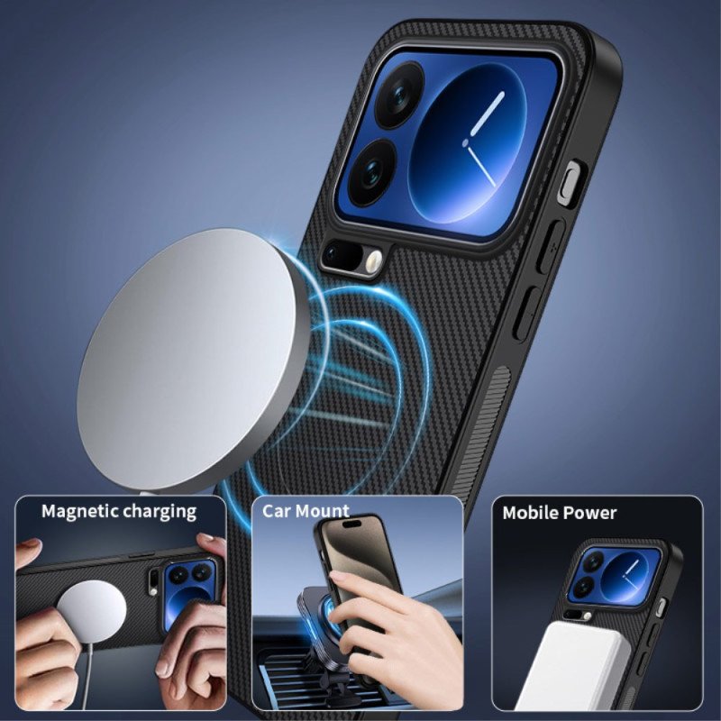 Skal Xiaomi 17 Pro Telefonfodral Magsafe Kolfiber