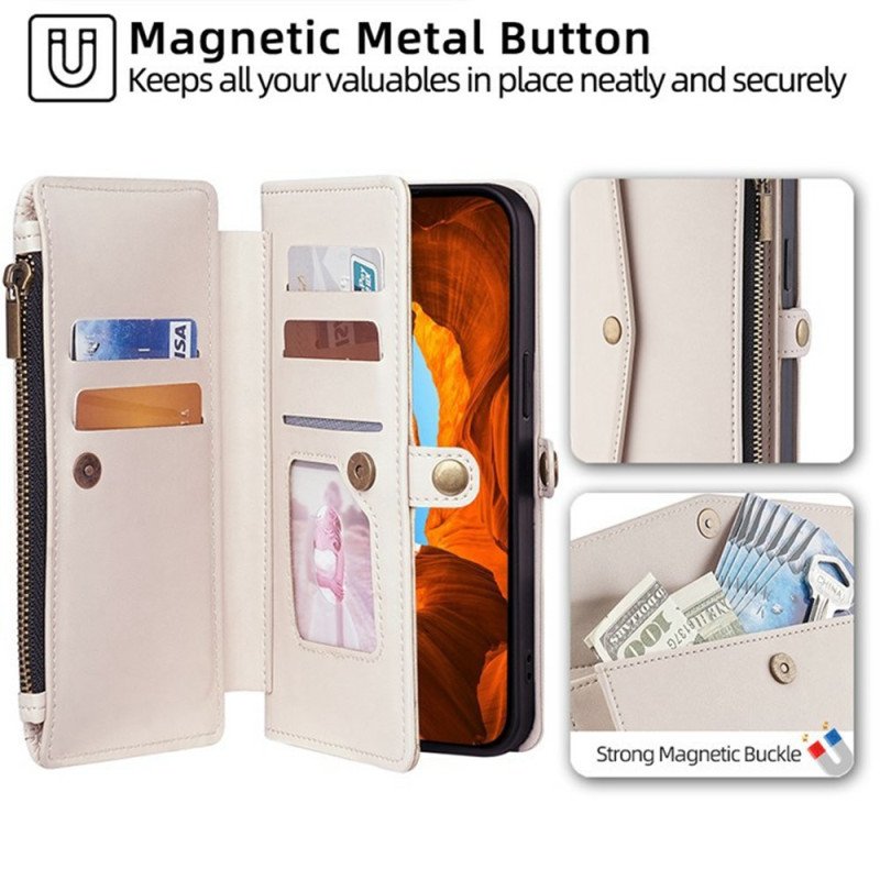 Skyddsfodral Xiaomi 17 Pro Plånbok Med Axelrem