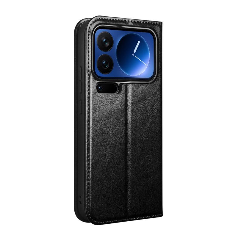 Xiaomi 17 Pro Qialino Äkta Läder