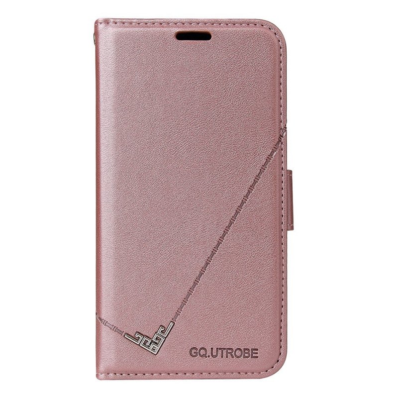Fodral Xiaomi Redmi Note 10 Pro Imiterat Läder Gq.utrobe