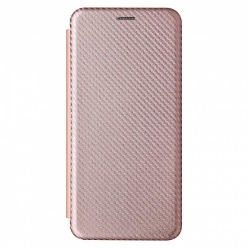 Folio-fodral Xiaomi Redmi Note 10 Pro Läderfodral Kolfiber Med Stödring