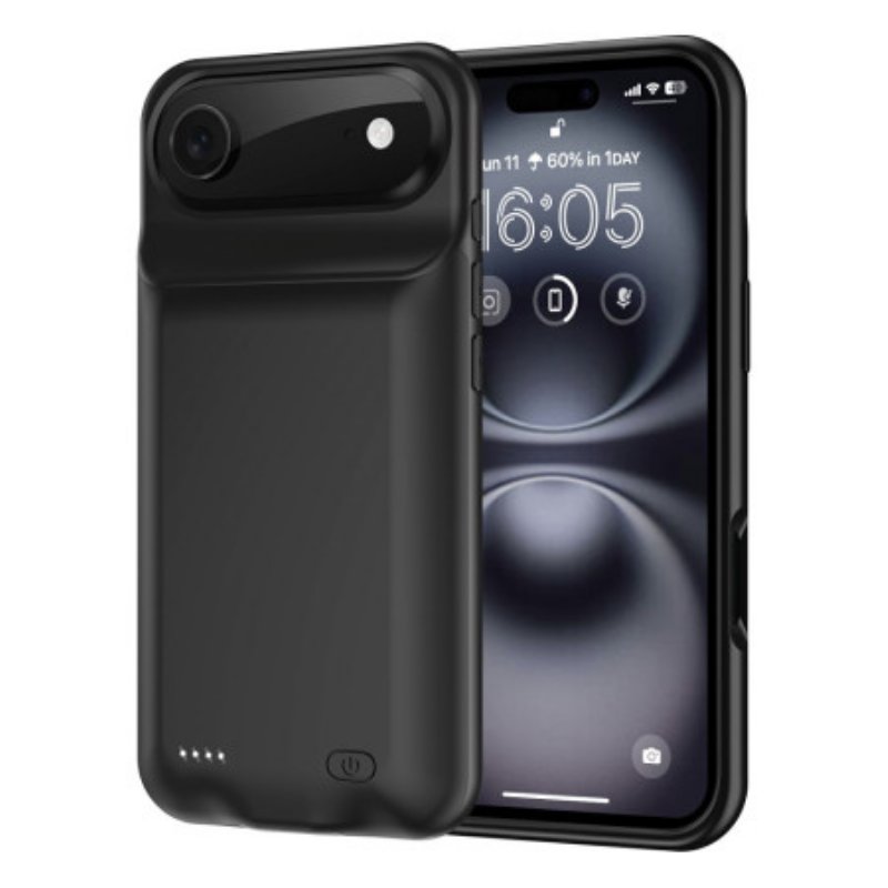 6000mah Powerbank-skal För iPhone Air Med Förstärkt Skydd