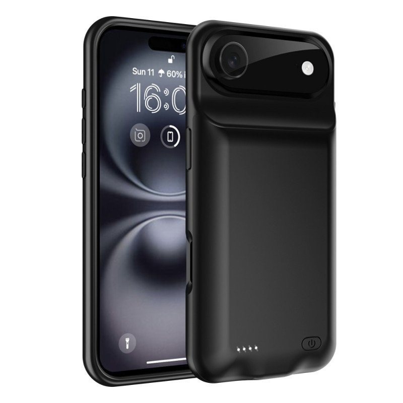 6000mah Powerbank-skal För iPhone Air Med Förstärkt Skydd