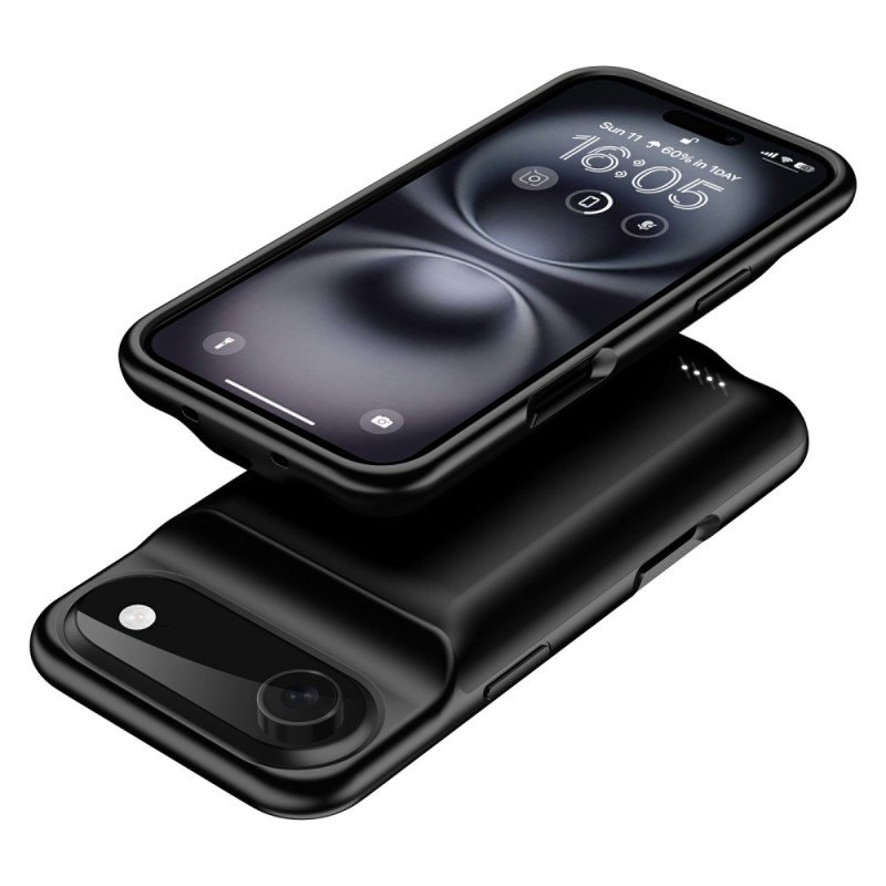 6000mah Powerbank-skal För iPhone Air Med Förstärkt Skydd