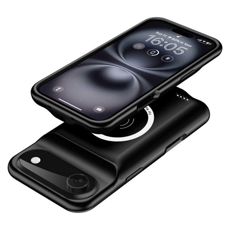6000mah Powerbank-skal För iPhone Air Med Magsafe