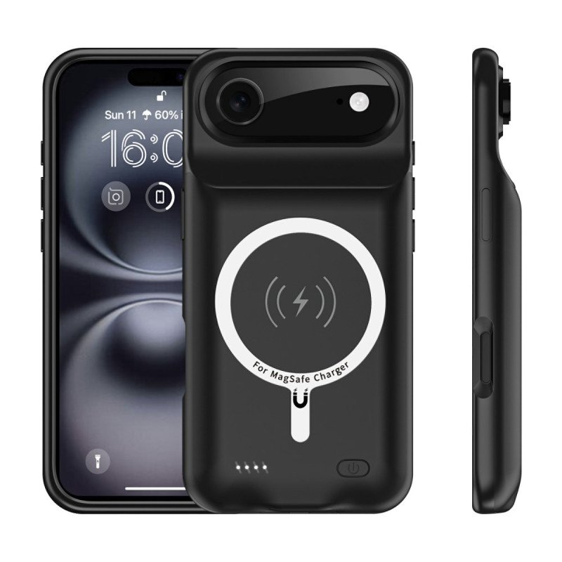 6000mah Powerbank-skal För iPhone Air Med Magsafe