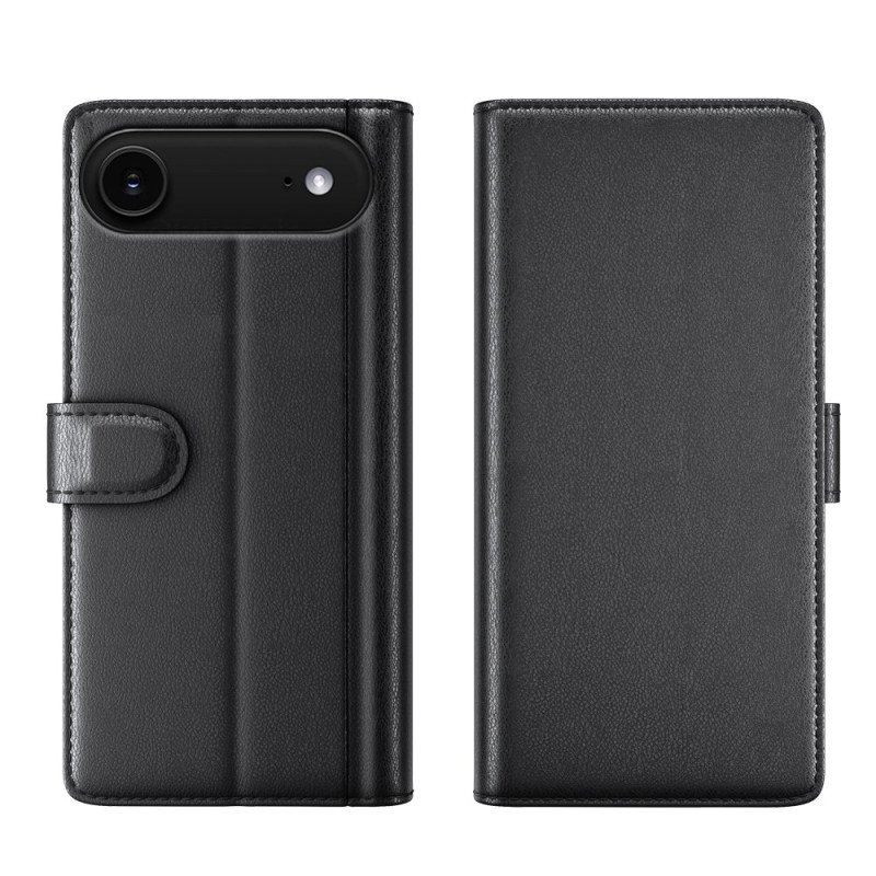 Fodral iPhone Air Plånbok I Äkta Läder