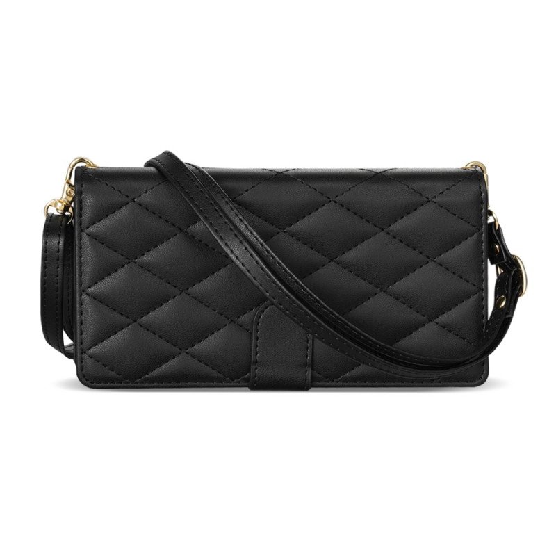 Fodral iPhone Air Quiltad Med Snodd Och Axelrem