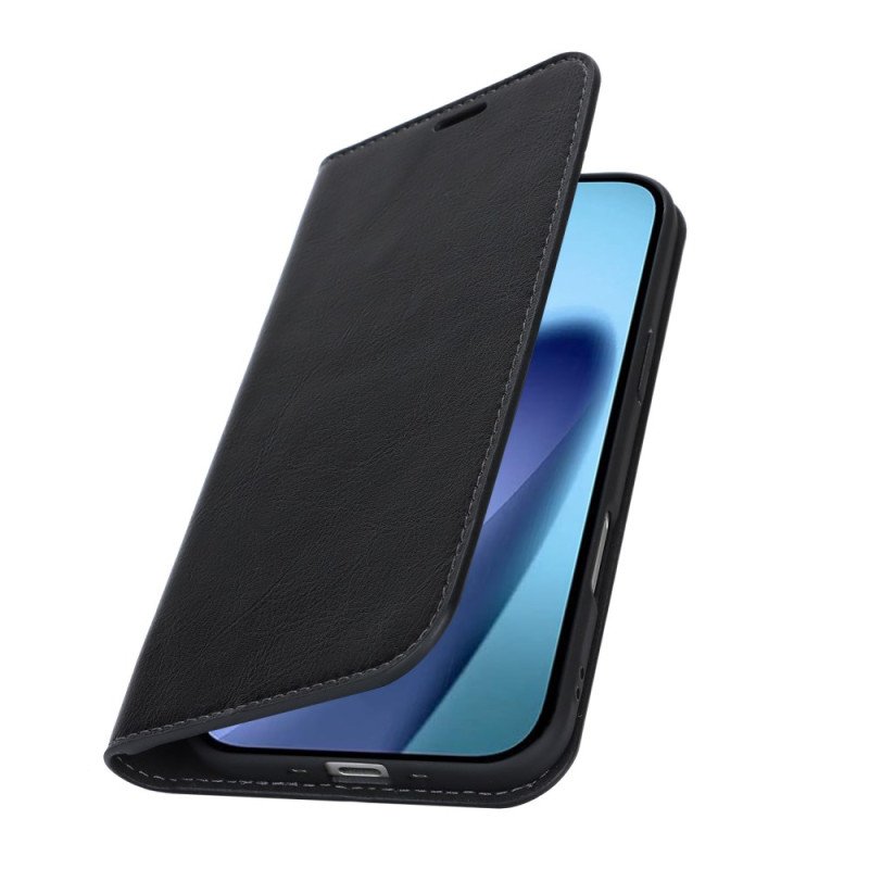 Folio-fodral iPhone Air Äkta Läder