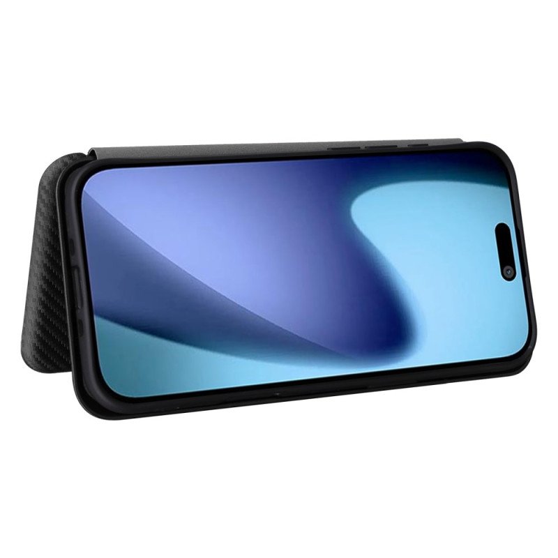 Folio-fodral iPhone Air Kolfiber