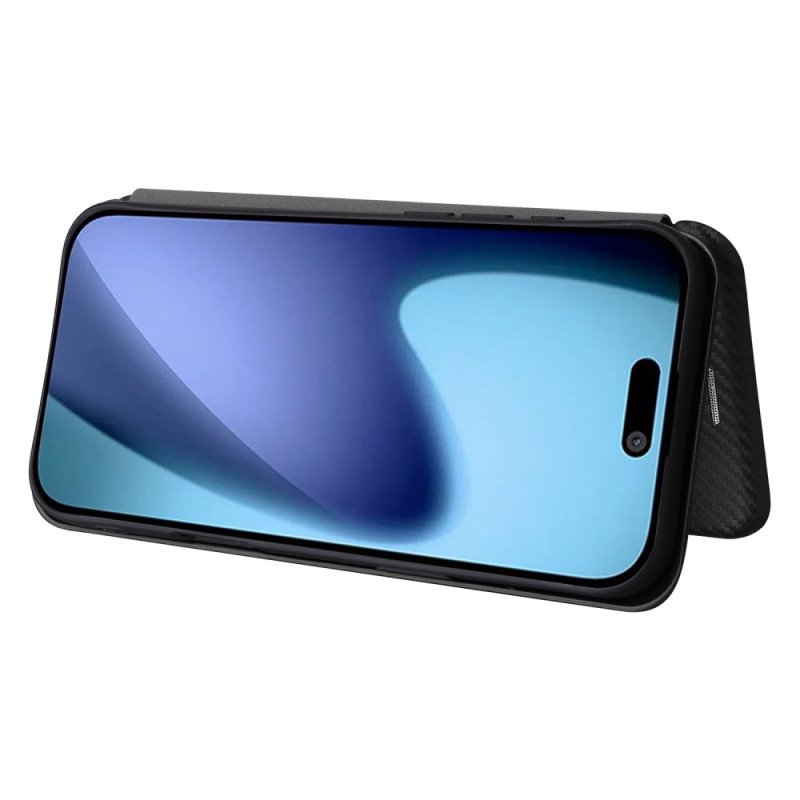 Folio-fodral iPhone Air Kolfiber