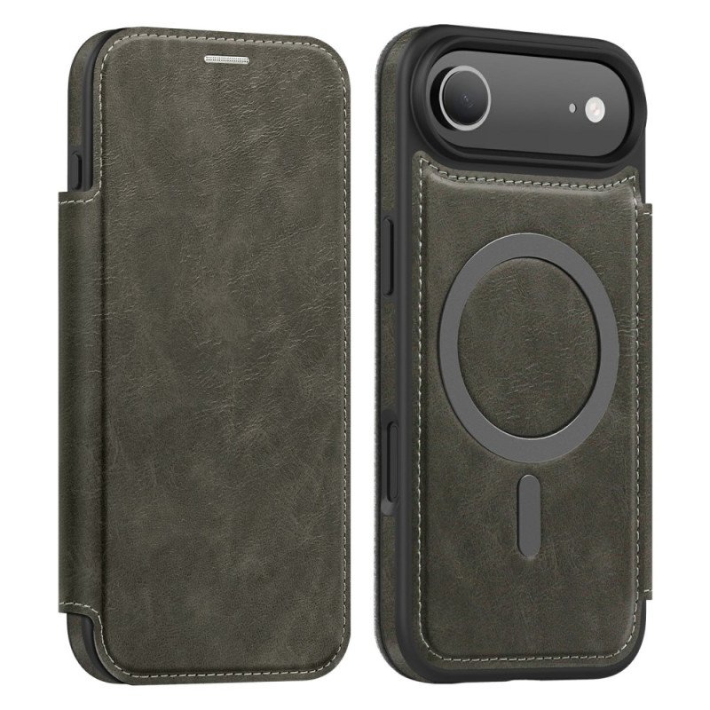 Folio-fodral iPhone Air Magsafe Kompatibel Med Rfid-korthållare