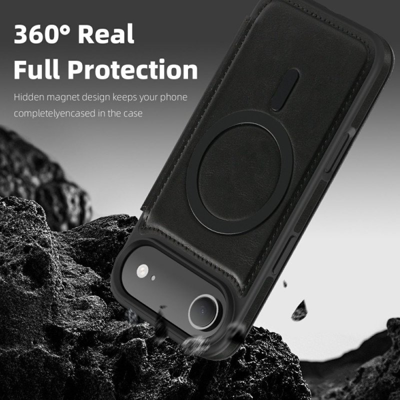 Folio-fodral iPhone Air Magsafe Kompatibel Med Rfid-korthållare