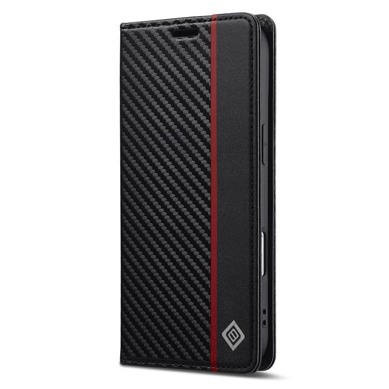 Folio-fodral iPhone Air Telefonfodral Kolfiber Lc.imeeke