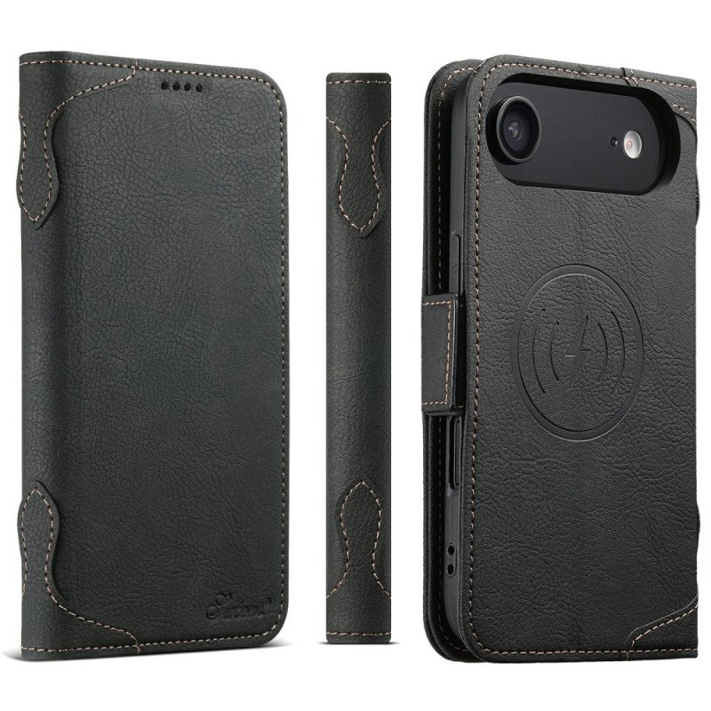 Folio-fodral iPhone Air Telefonfodral Magsafe-kompatibel Suteni