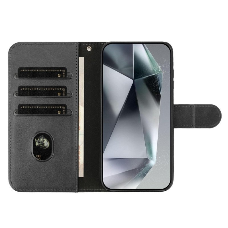 Läderfodral iPhone Air Telefonfodral S-design Med Rem