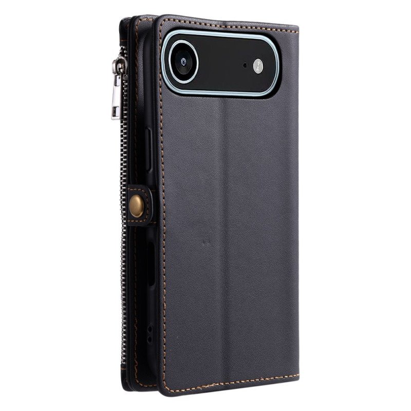 Läderfodral iPhone Air Telefonfodral Vintagedesign