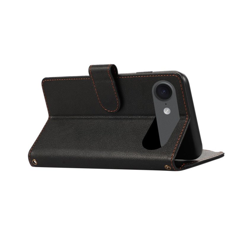 Läderskal Fodral iPhone Air Klassisk Plånbok