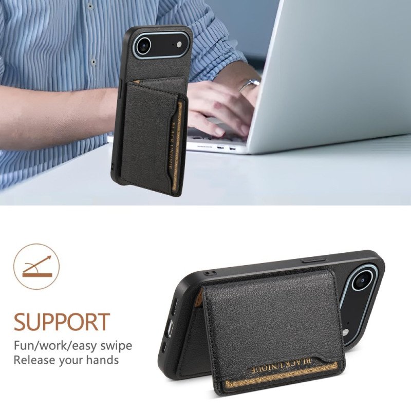 Skal För iPhone Air Premium Korthållare Och Stativ