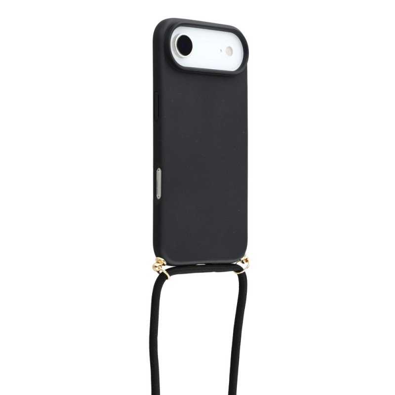 Skal iPhone Air Med Silikonsnöre Och Vetehalm