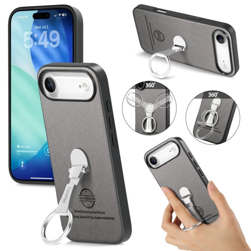 Skal iPhone Air Med Vikbart Stativ Och Twillstruktur