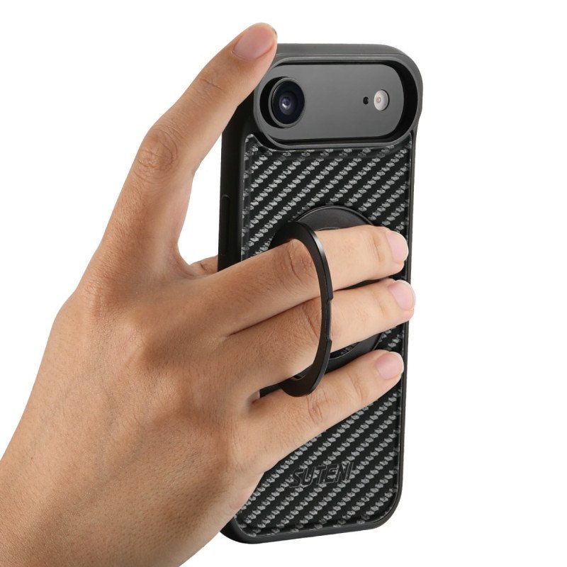 Skal iPhone Air Telefonfodral Magsafe Med Roterande Stativ