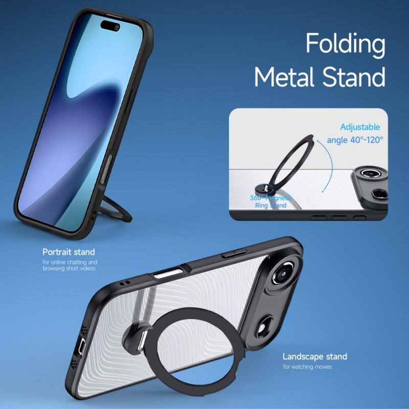 Skal iPhone Air Telefonfodral Med Stativ Magsafe Kompatibel Med Aimo-serien Dux Ducis