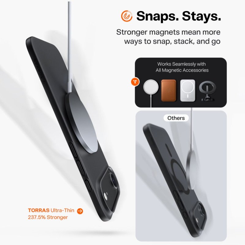 Skal iPhone Air Ultratunt Magsafe Kompatibel