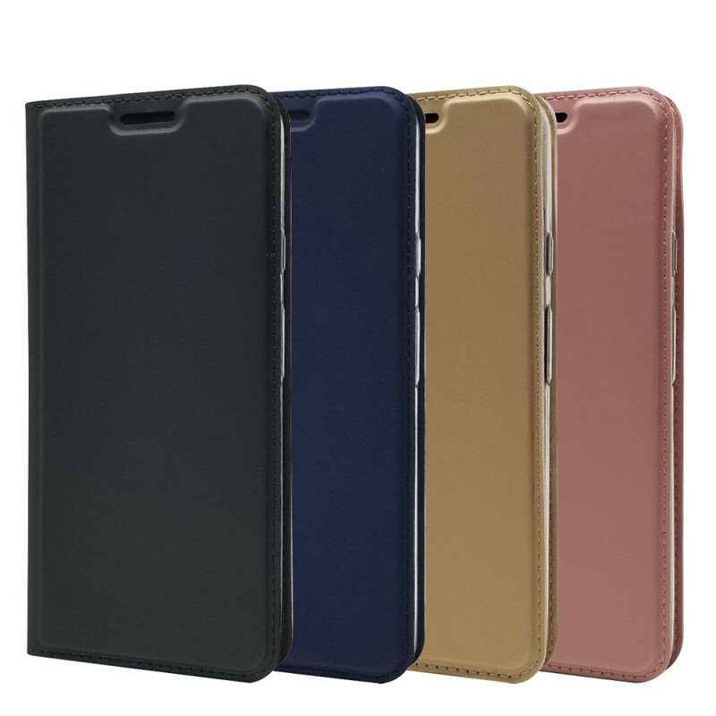 Folio-fodral Google Pixel 4 XL Läderfodral Skin Pro Dux Ducis
