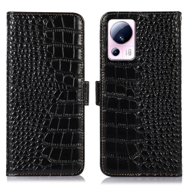Fodral Xiaomi 13 Lite Crocodile Style Rfid