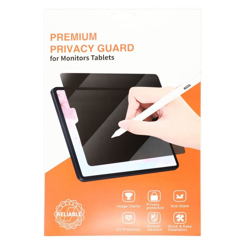 Antispionageskärmskydd I Härdat Glas För Samsung Galaxy Tab S10 Lite / S10 Fe / S9 / S9 Fe / S8 / S7