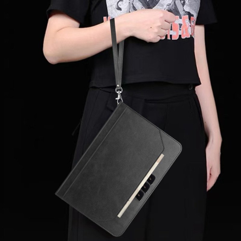 Fodral För Samsung Galaxy Tab S10 Fe Rem Och Snodd