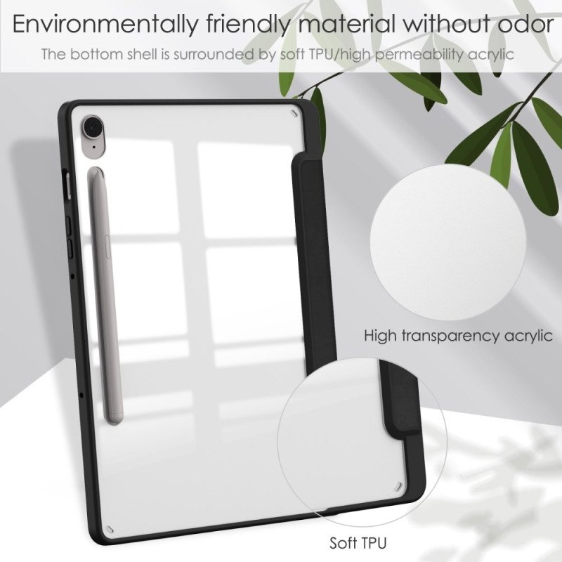 Samsung Galaxy Tab S10 Fe Transparent Baksida