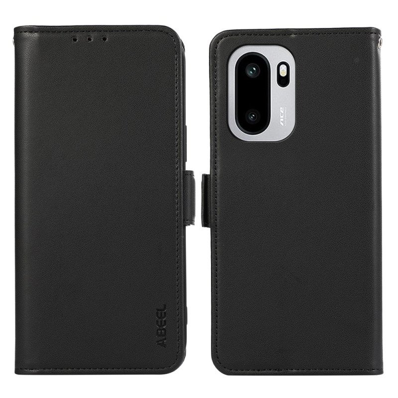 Läderskal Fodral Oneplus 15r Abeel Rfid-skydd